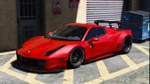 Liberty Walk Ferrari 458 Spider [Add-On | Tuning | Livery]