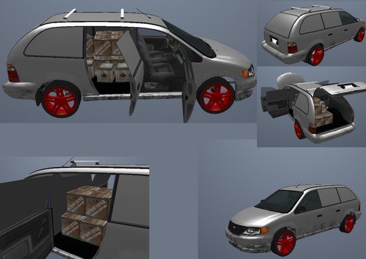 GTA IV Minivan Van