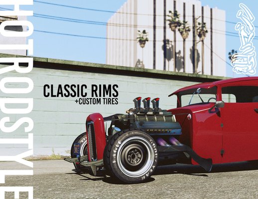 Hot Rod Style Rims