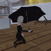 Hold an Umbrella Animation