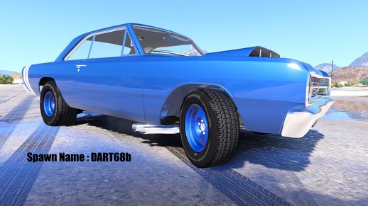 1968 Dodge Dart HEMI Super Stock Version 1.2 [ANIMATED / ADDON / REPLACE ]