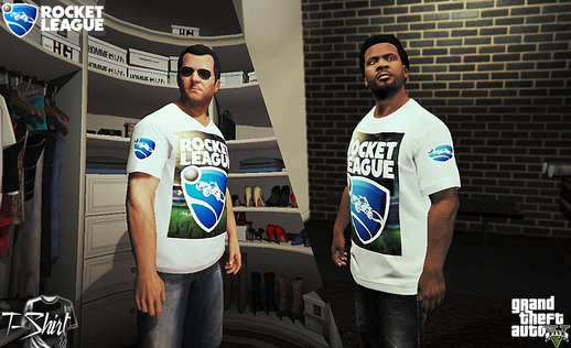 Rocket League T-Shirt for Franklin & Michael