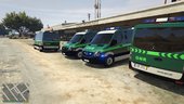 Portuguese National Republican Guard - Intervention Van - Mercedes Sprinter [Replace]  V1.1