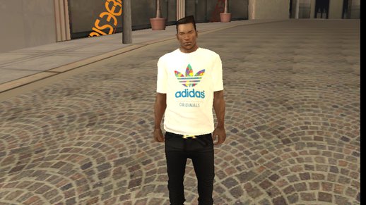 Adidas White T-Shirt