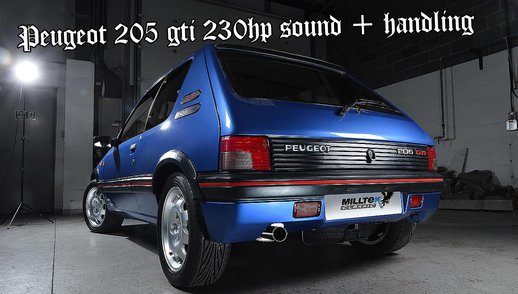 Peugeot 205 GTI Sound + Handling 
