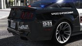 Ford Shelby GT500 | Hot Pursuit Police [Add-On / Replace | Template]