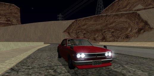 Nissan Skyline 2000 GT-R + no txd version GTA SA Android