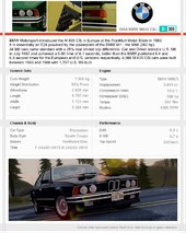 BMW M635 CSi (E24) 1984
