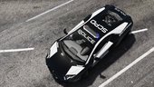 Lamborghini Aventador | Hot Pursuit Police [Add-On / Replace | Template]