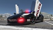 Lamborghini Aventador | Hot Pursuit Police [Add-On / Replace | Template]