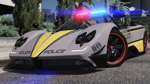 Pagani Zonda Tricolore | Hot Pursuit Police [Add-on / Replace | Template]