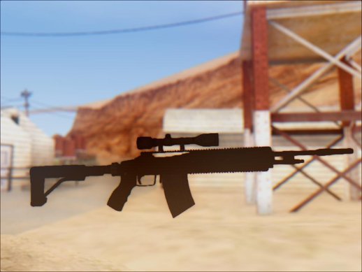 GTA V Vom Feuer Marksman Rifle