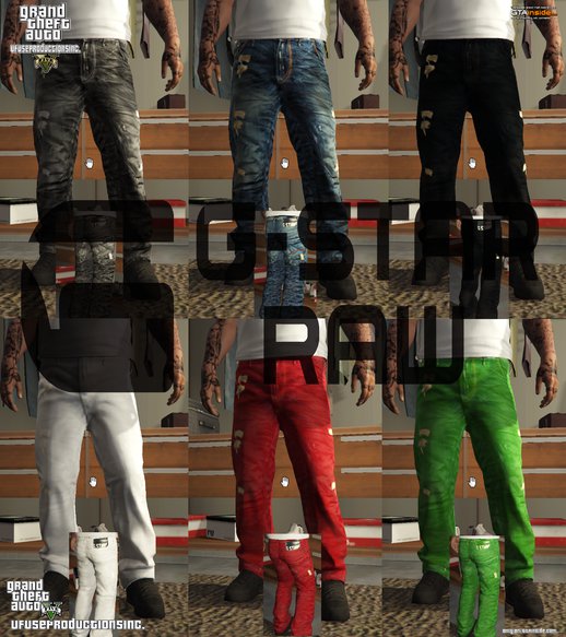 G-Star Raw BaggyJeans Pack V1.8 HD/HQ