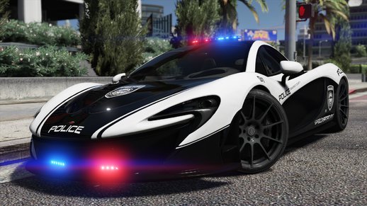 McLaren P1 | Hot Pursuit Police [Add-On / Replace | Template]