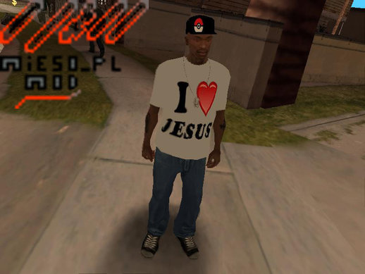 I Love Jesus T-shirt Mod