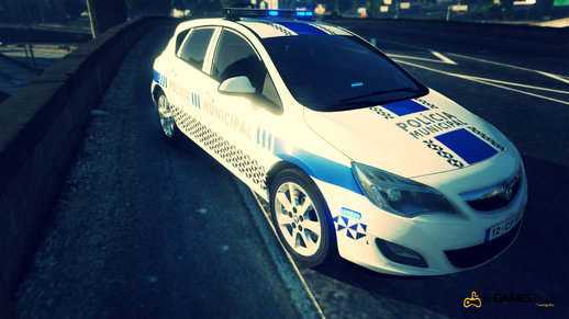 Portuguese Municipal Police Cascais - Car Patrol - Opel Astra [Replace] v2.0