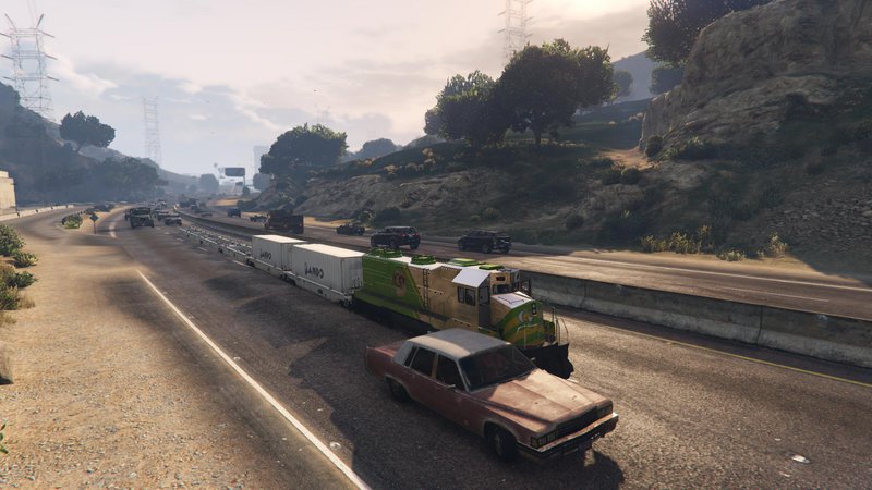 GTA 5 Roadtrain v2 (Add-on) Mod - GTAinside.com