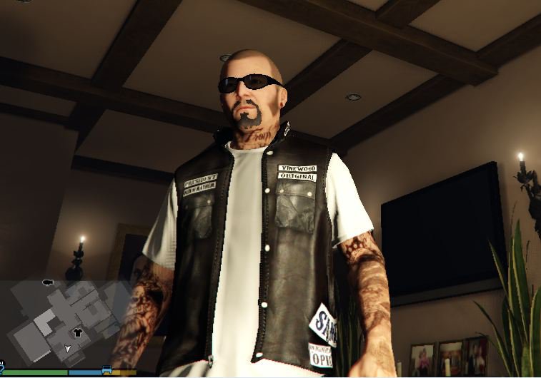 Geschmack Mitglied Steward Gta Sa Sons Of Anarchy Skin Gewöhnliche