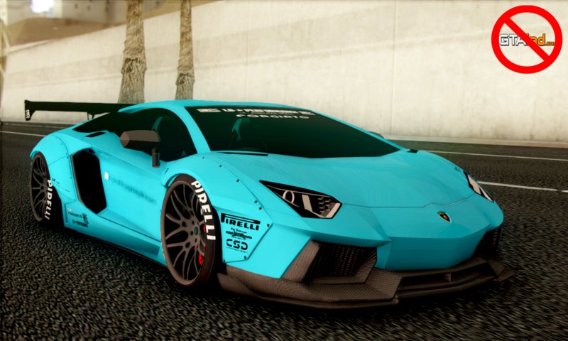 Lamborghini Aventador LP700-4 Liberty Walk 2.0 Louis Vuitton VV