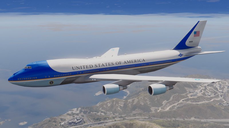 Gta 5 Air Force One Boeing Vc 25a Enterable Interior Add