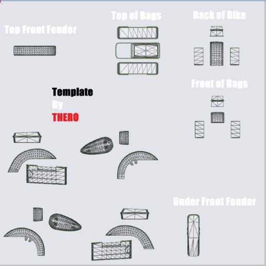 Motorrad Template Pack (POLIZEI)