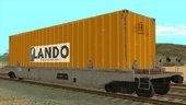 GTA V Freight Train (1 Loco & 5 Wagons)