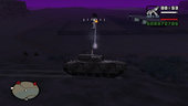 GTA SA- Tank V-Crosshair mod