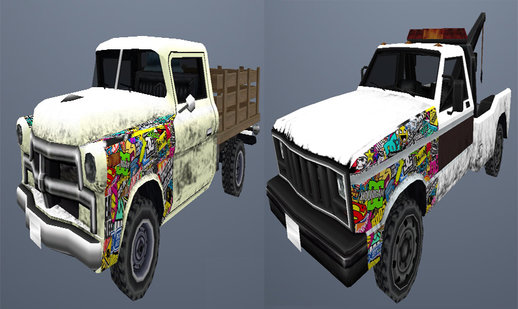 Utility Sticker Bomb Vehicles