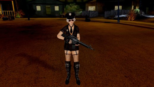 Dead Or Alive 5 Christie Cop