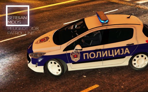 Peugeot 308 Policija [SRB]