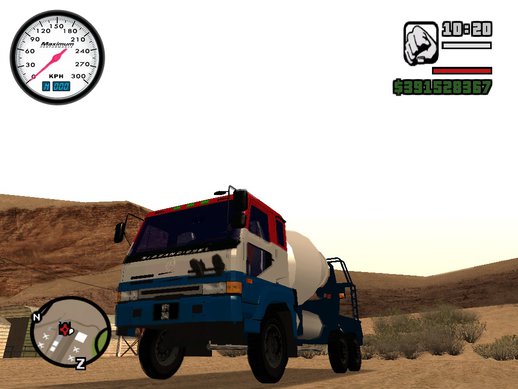 Nissan Diesel UD Big Thumb Cement Babena (Babena Cement Mixer V2)