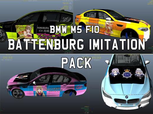 BMW M5 F10 Battenbrug Imitation Pack