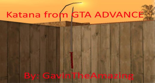 Katana From GTA Advance