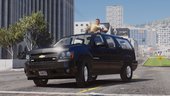 Chevrolet Suburban with pop-out Gatling Gun [Wipers]