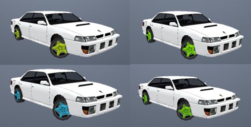 Sultan Stock Wheel Colors