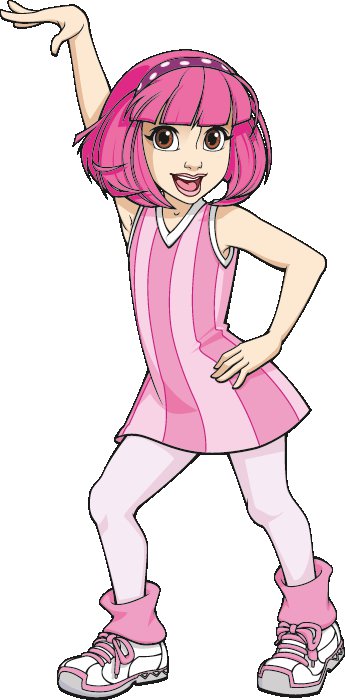 Lazy Town: Stephanie Cartoon