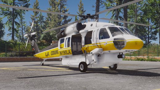 S-70A Firehawk Fire Fighting Helicopter [Add-On | Wipers]