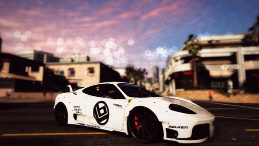 Ferrari 360 Modena Libertywalk Addon / Replace