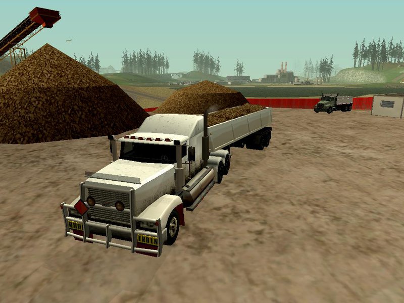 PS2 RoadTrain para GTA San Andreas