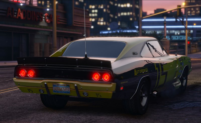 GTA 5 1969 Dodge Charger R/T Mod - GTAinside.com