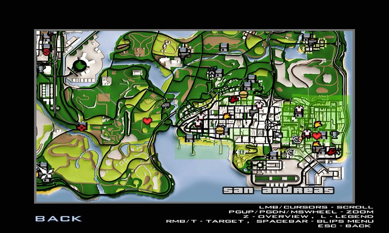 RADAR105-DOWNTOWN LOS SANTOS - GTA-San Andreas