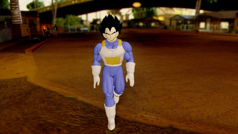 Dragon Ball Generation: Manhas para Gta San andreas Vegeta