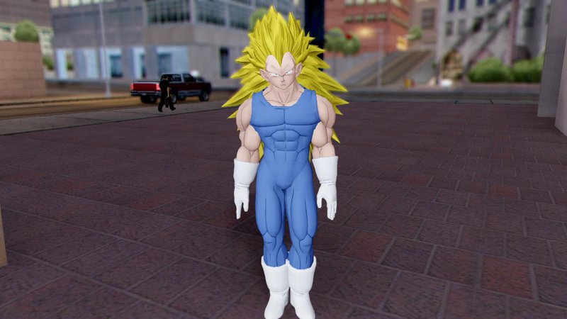 Dragon Ball Generation: Manhas para Gta San andreas Vegeta