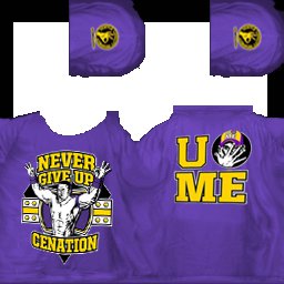 John Cena Purple 2011 T-shirt