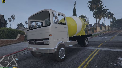 1968 Mercedes-Benz LP608 Truck Mixer