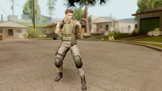 Resident Evil HD Chris Redfield S.T.A.R.S