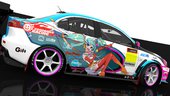 2008 Mitsubishi Lancer Evolution X With Racing Miku 2016 Itasha