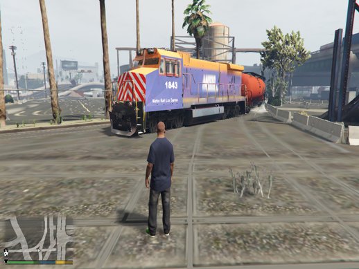 GTA V New Locomotive Train