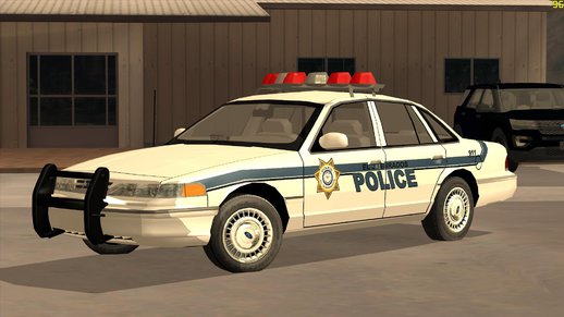 1997 Ford Crown Victoria El Quebrados Police