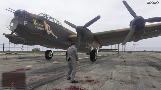 ww2 Bomber Plane Avro Lancaster MK.III